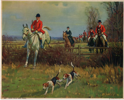 Fox hunting, polo and other horse prints